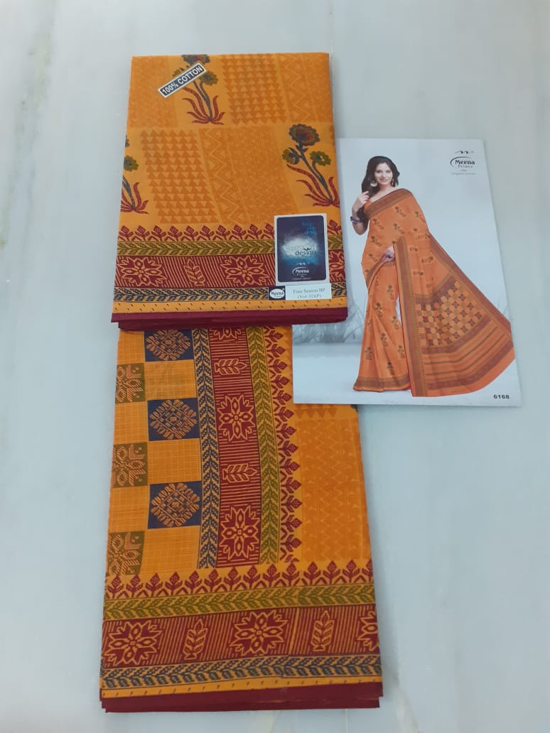 Cotton sarees 